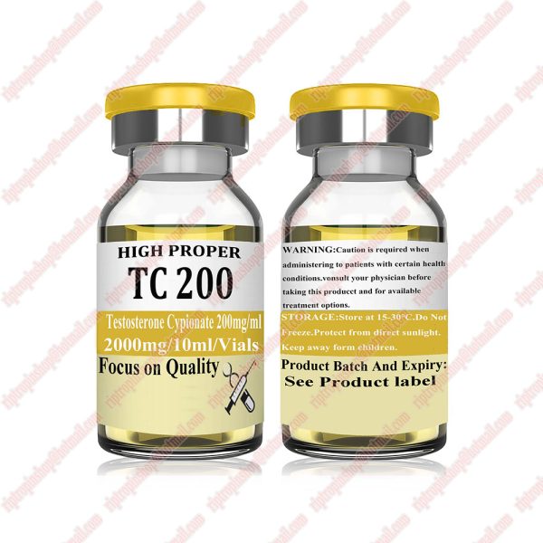 TC-200 Testosterone Cypionate 200mg/ml Oil Steroids Injectable -BN CASE TCY