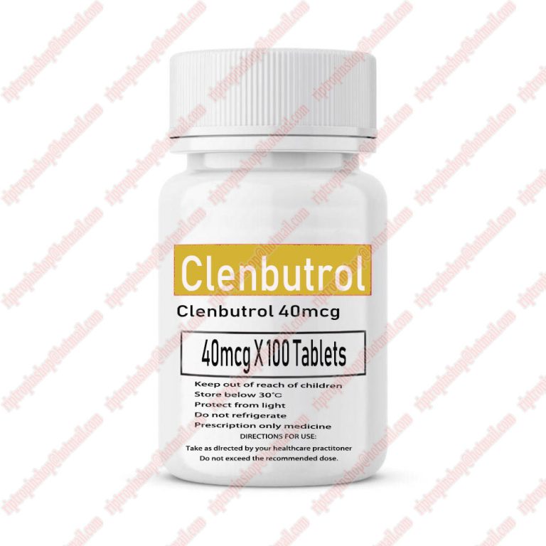 Clenbuterol Oral Steroids Tablets 40MCG 100 tablets