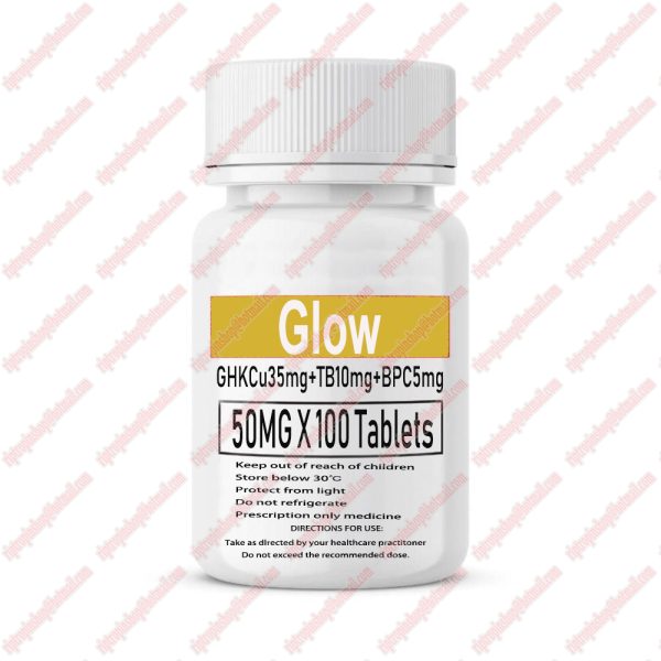 Glow(GHKCu35mg+TB10mg+BPC5mg) 50mg*10vials*1 kits